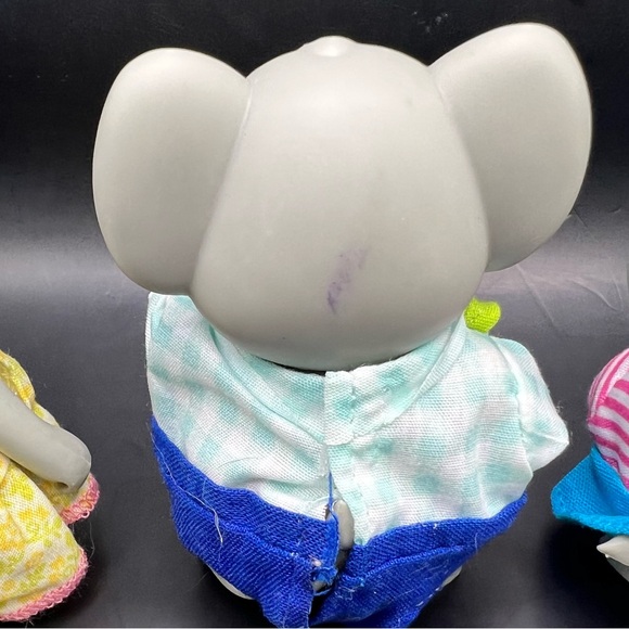 Li’l Woodzeez- Elephant Figure set of 4 - Picture 5 of 5